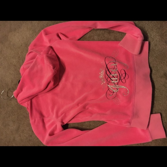 Juicy Couture Velvet Zip Up - Picture 2 of 2